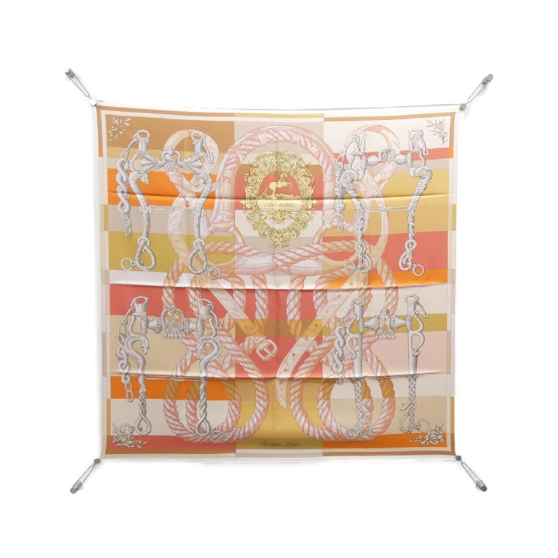 Khăn lụa Hermès DELLA CAVALLERIA Double Face 903578S 624636