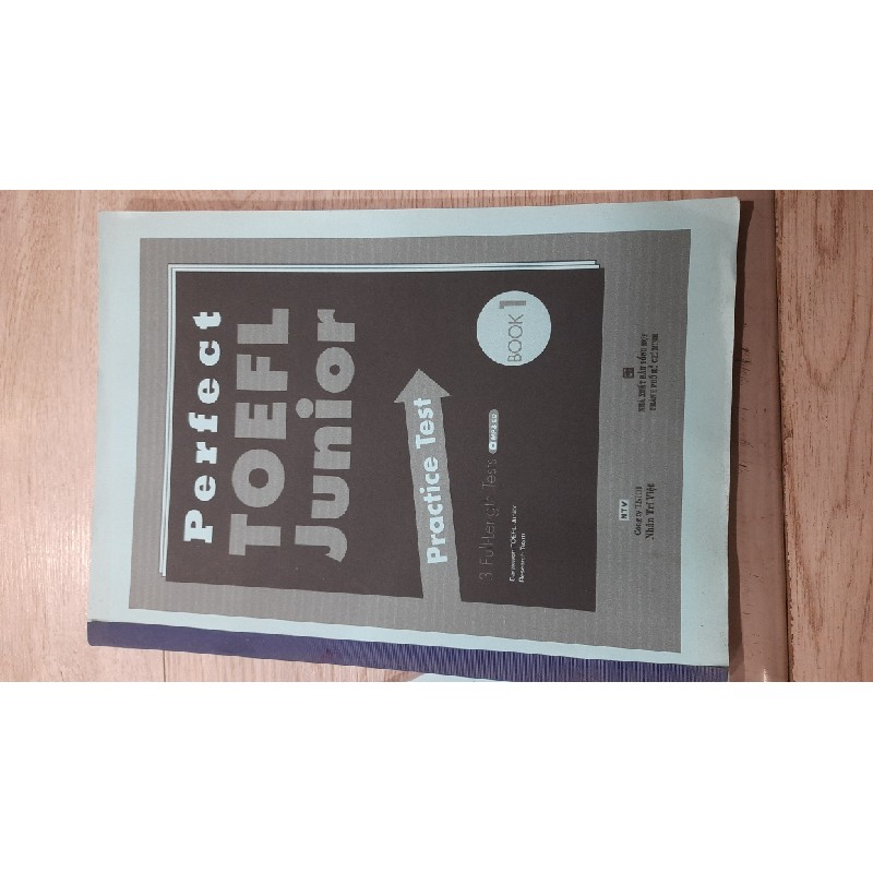 Trọn bộ 3 quyển Perfect TOEFL Junior practice test bản photo 46570