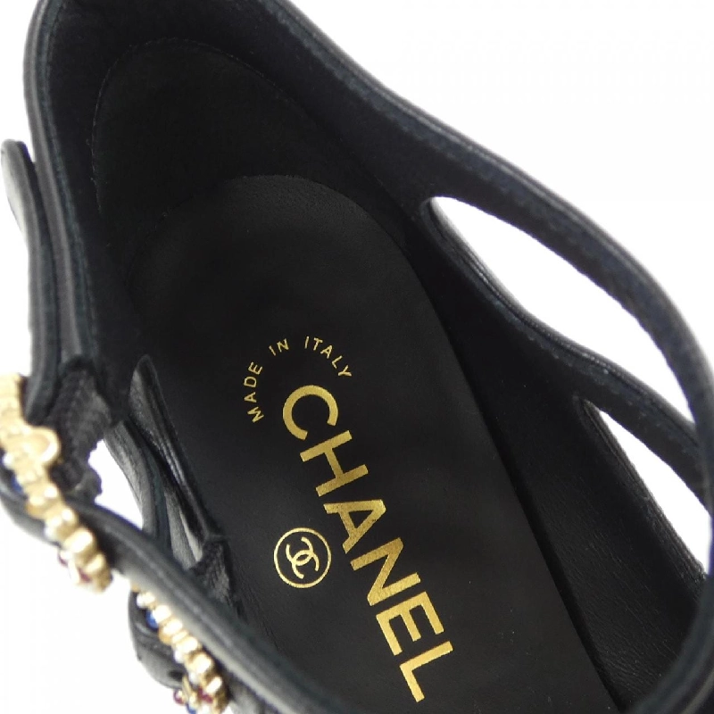 CHANEL MERRY JANES G46433B20275 Giày cao gót - Hàng hiệu Authentic 829640