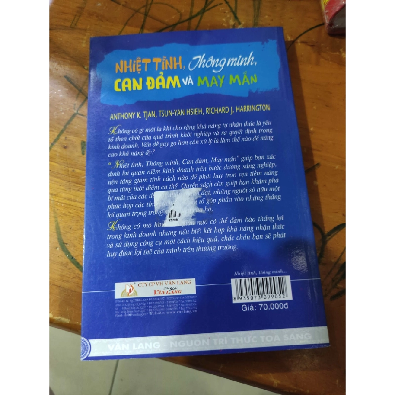 [Phiên Chợ Sách Cũ] Nhiệt tình thông minh can đảm và may mắn 2303 412449