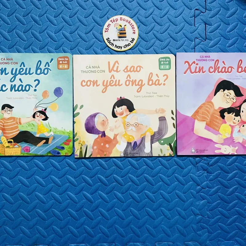 Bộ sách “CẢ NHÀ THƯƠNG CON” - 3 quyển 786963