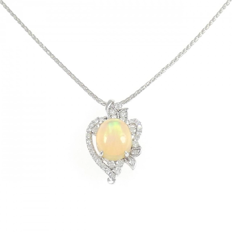 K18WG Opal Necklace 2.65CT - Hàng hiệu Chính hãng 861093