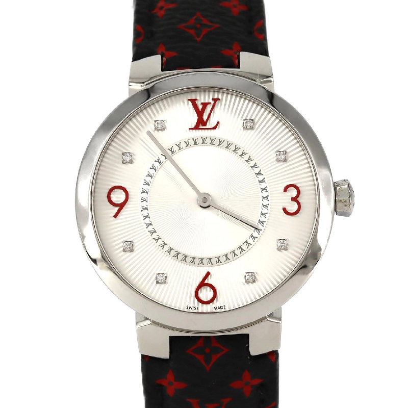 Louis Vuitton Tambour Monogram 8P Q13MJA SS Quartz - Hàng hiệu Authentic 874977