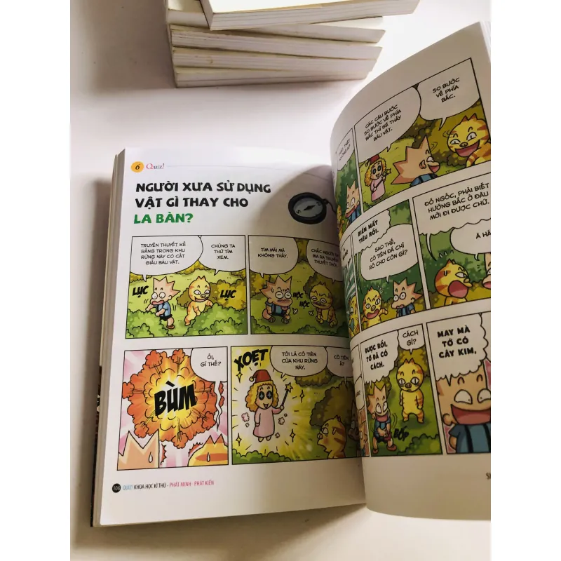Bộ QUIZ! KHOA HỌC KÌ THÚ – 6 CUỐN 🌈📚 780549