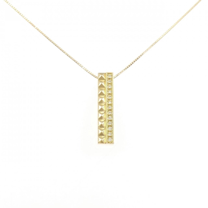 Dây chuyền kim cương K18YG 0.07CT - Hàng hiệu Chính hãng 865327