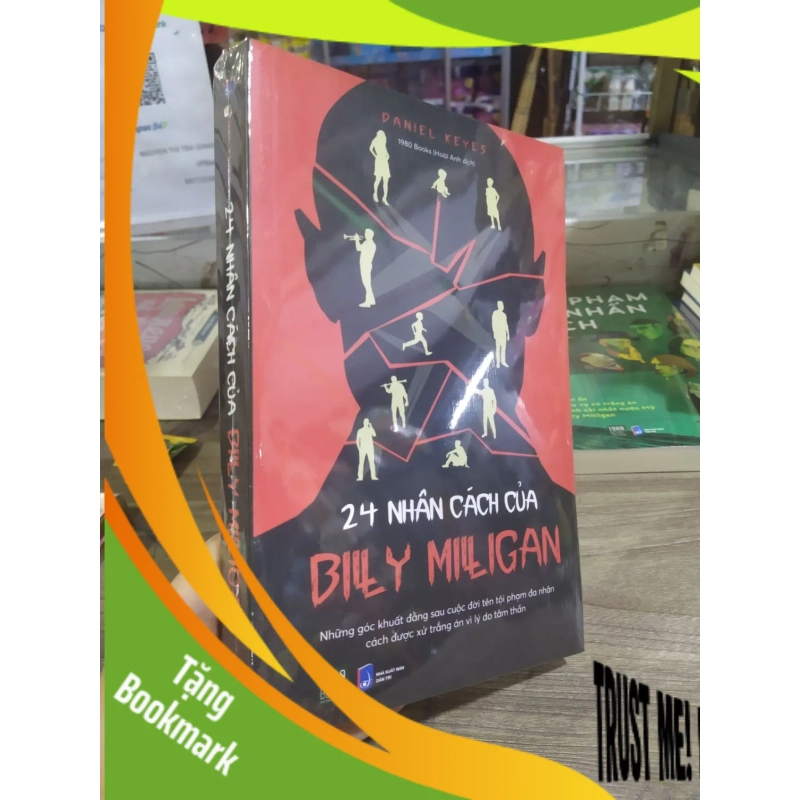 (TẶNG BOOKMARK) 24 nhân cách của billy milligan mới 100% RBK0504 938243