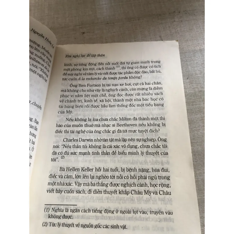 Rèn nghị lực để lập thân 784560