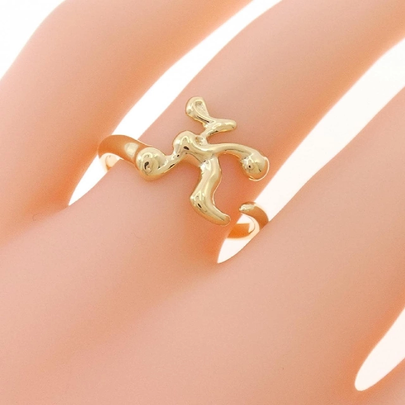 Nhẫn K18YG Chữ K - Hàng hiệu Chính hãng 847513