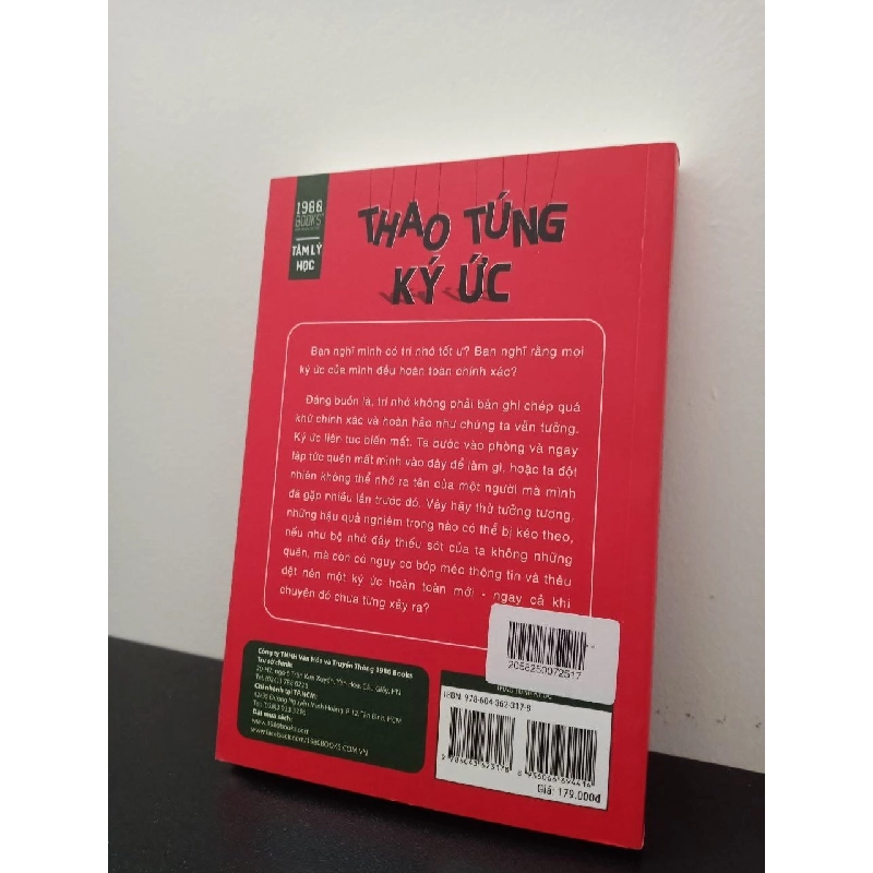 Thao Túng Ký Ức - Tiến sĩ Julia Shaw New 100% HCM.ASB2703 911575