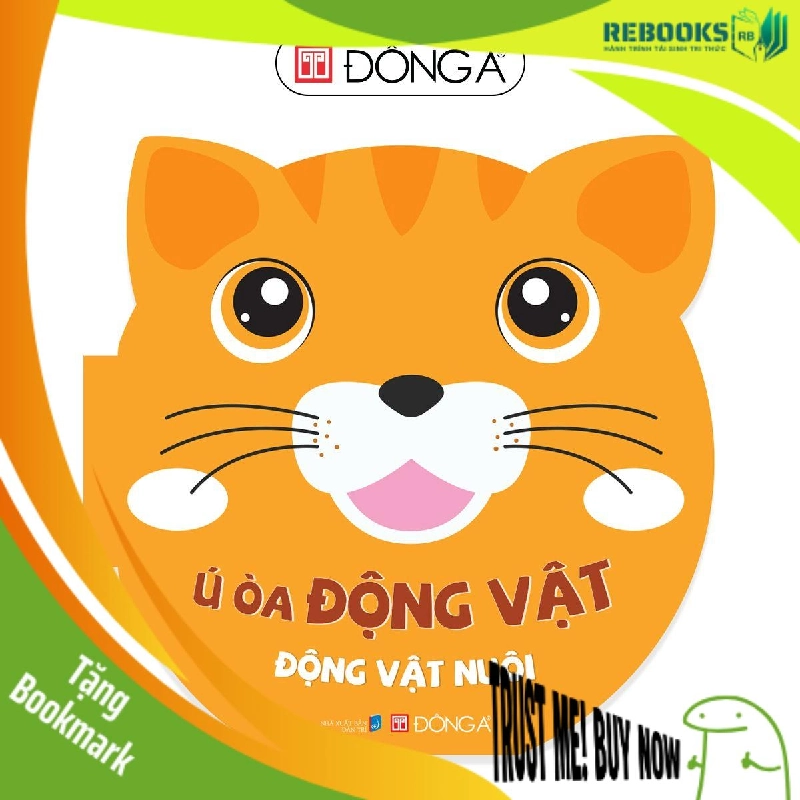 (TẶNG BOOKMARK) Ú òa động vật - Động vật nuôi Sách thiếu nhi 955869