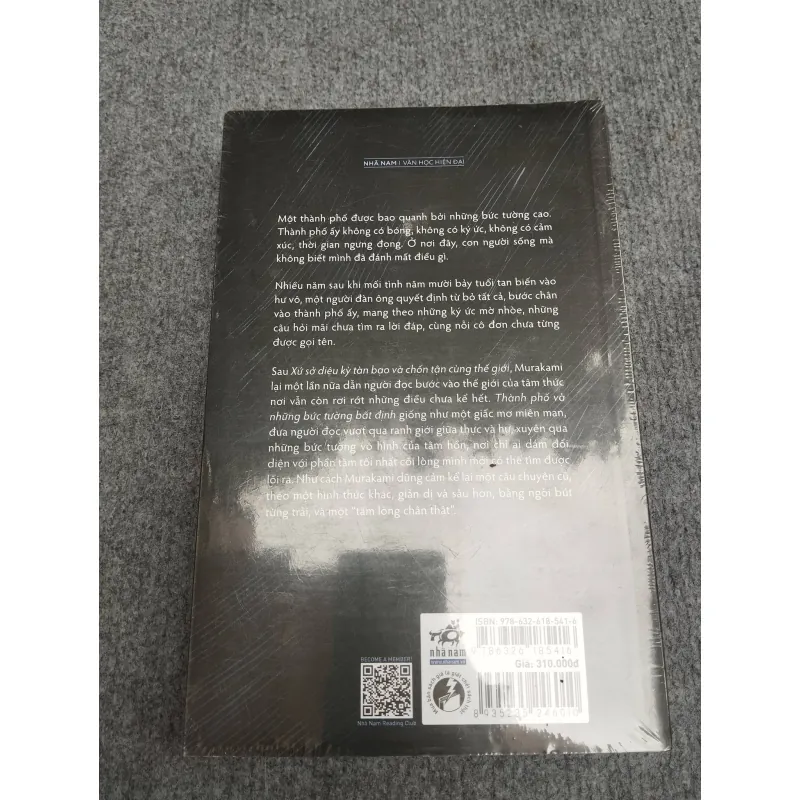 THÀNH PHỐ VÀ NHỮNG BỨC TƯỜNG BẤT ĐỊNH - HARUKI MURAKAMI 990673