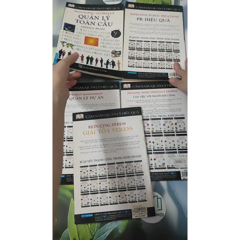 [MIỄN PHÍ BỌC SÁCH] Bộ Cẩm Nang Quản Lý Hiệu Quả 5 Cuốn 1018939