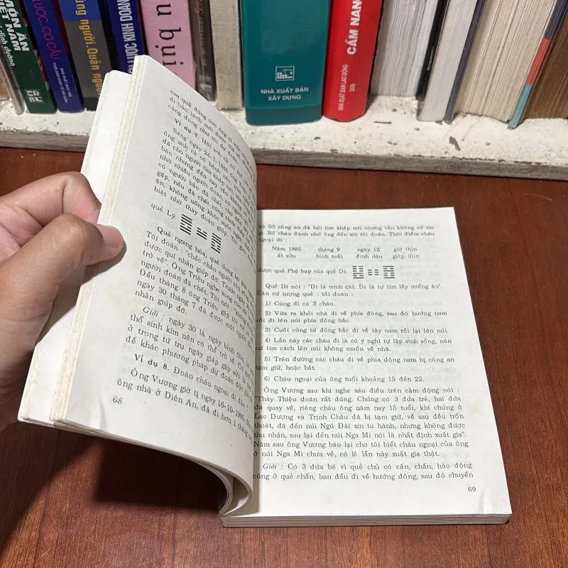 II Sách Huyền Học: Chu Dịch Dự Đoán (Các Ví Dụ Có Giải) - Thiệu Vĩ Hoa - 1998 777837