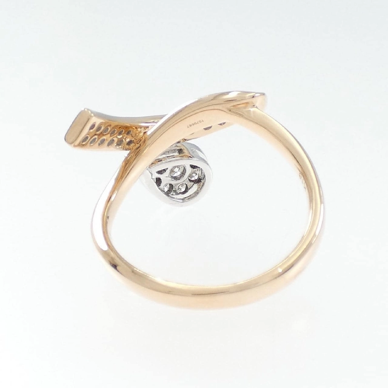 Nhẫn kim cương K18PG/K18WG 0.418CT 671443