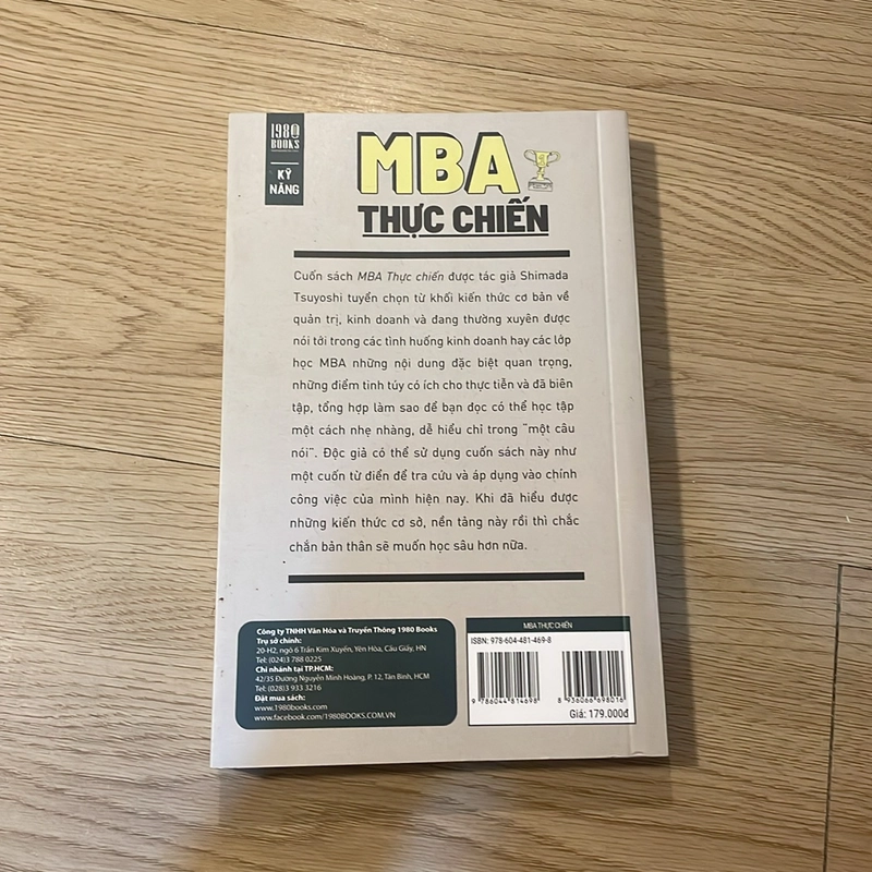 MBA thực chiến - Shimada Tsuyoshi & Globis 497979