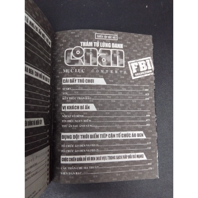 Conan thám tử lừng danh - Tuyển tập đăch biệt FBI Selection mới 90% bẩn nhẹ 2019 HCM1008 Gosho Aoyama VĂN HỌC 208730