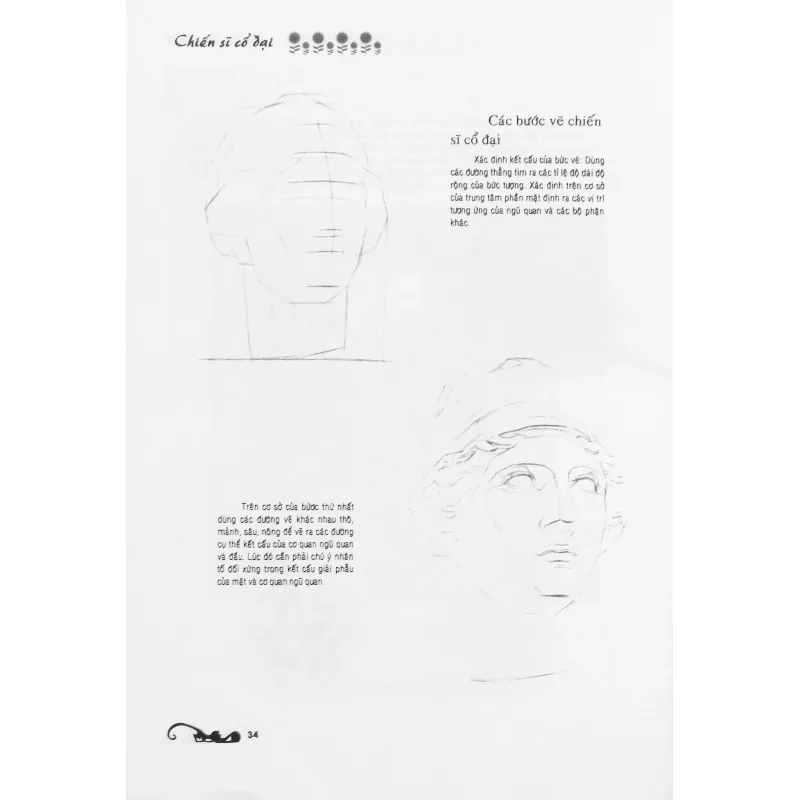 Mỹ thuật căn bản & nâng cao - Các bài vẽ tượng thạch cao mẫu 15978