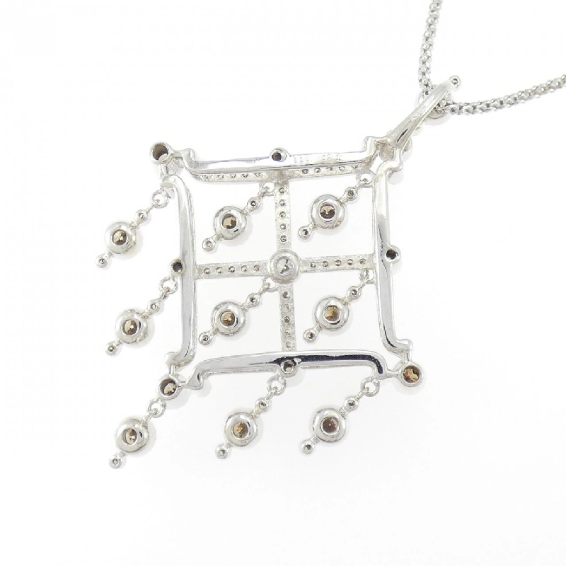 Dây chuyền kim cương K18WG 1.20CT - Hàng hiệu Chính hãng 864377