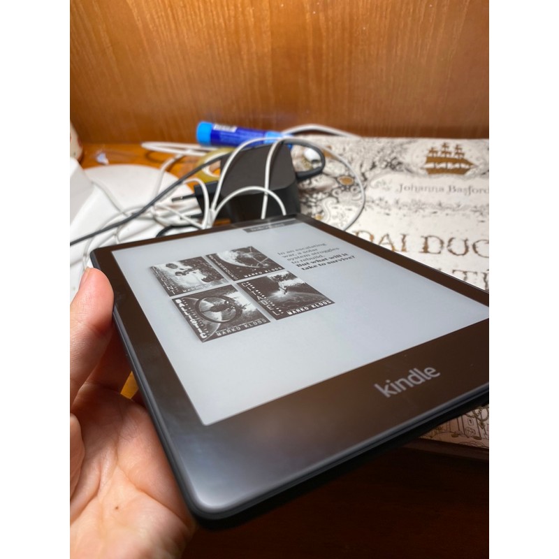 Máy đọc sách kindle paperwhite 5(11th gen)- 16gb - màu sắc:Đen 189338