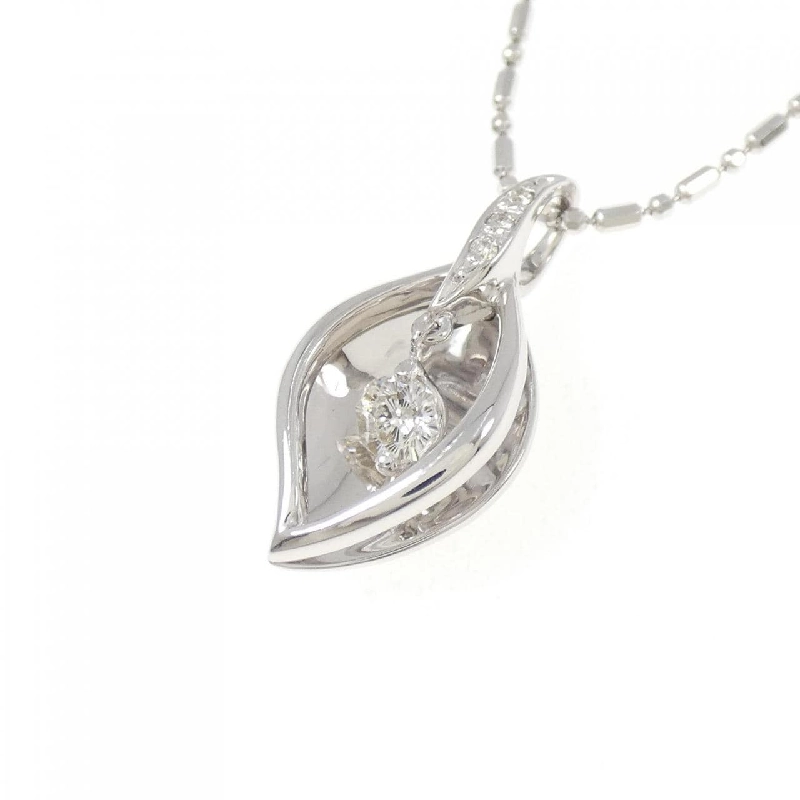 K18WG Dây chuyền kim cương 0.209CT - Hàng hiệu Chính hãng 857410