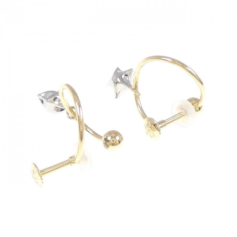 K18YG/PT Bông tai - Hàng hiệu Authentic 870624