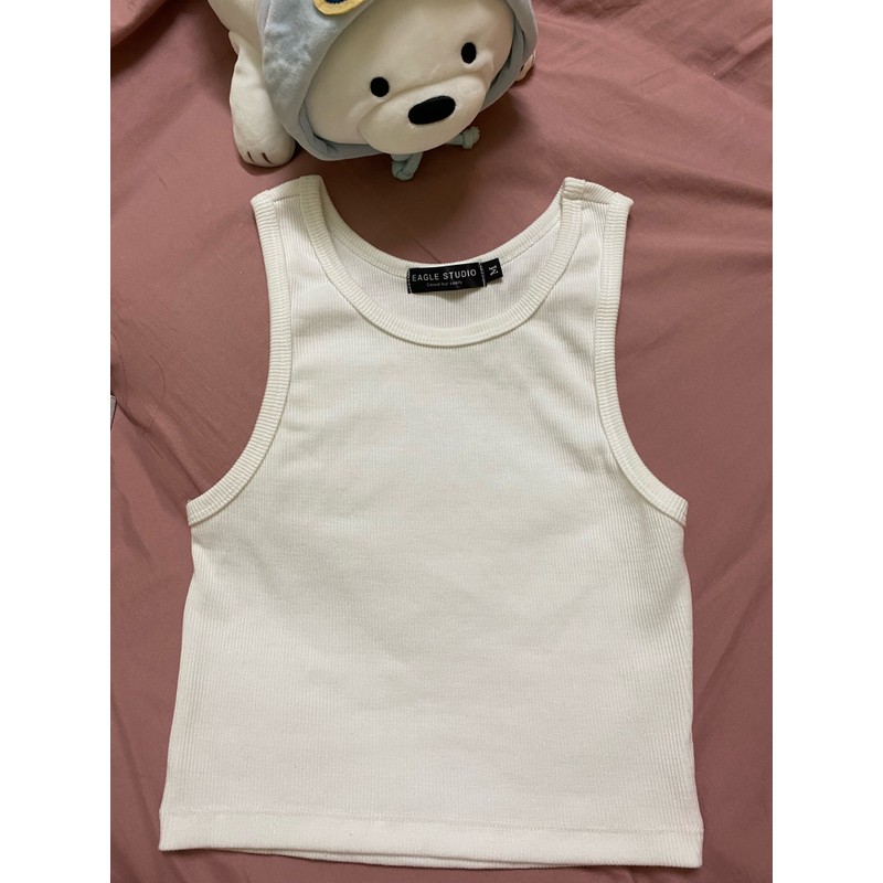 Tank top trắng new 100% 104119