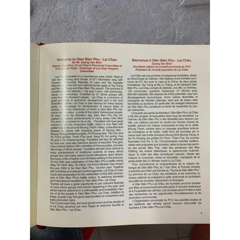 ĐIỆN BIÊN PHỦ - LAI CHÂU CHÀO ĐÓN DU KHÁCH - TRẦN TÍCH (CHỦ BIÊN) 797079