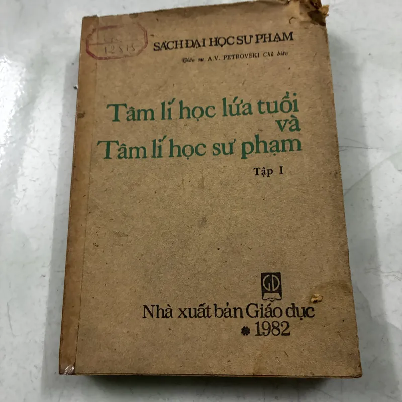 Tâm lý học lứa tuổi và tâm lý học sư phạm (2 tập) 1024233