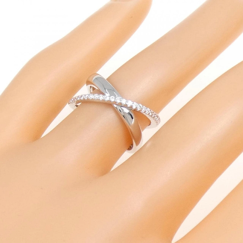 Nhẫn kim cương K18WG 671551