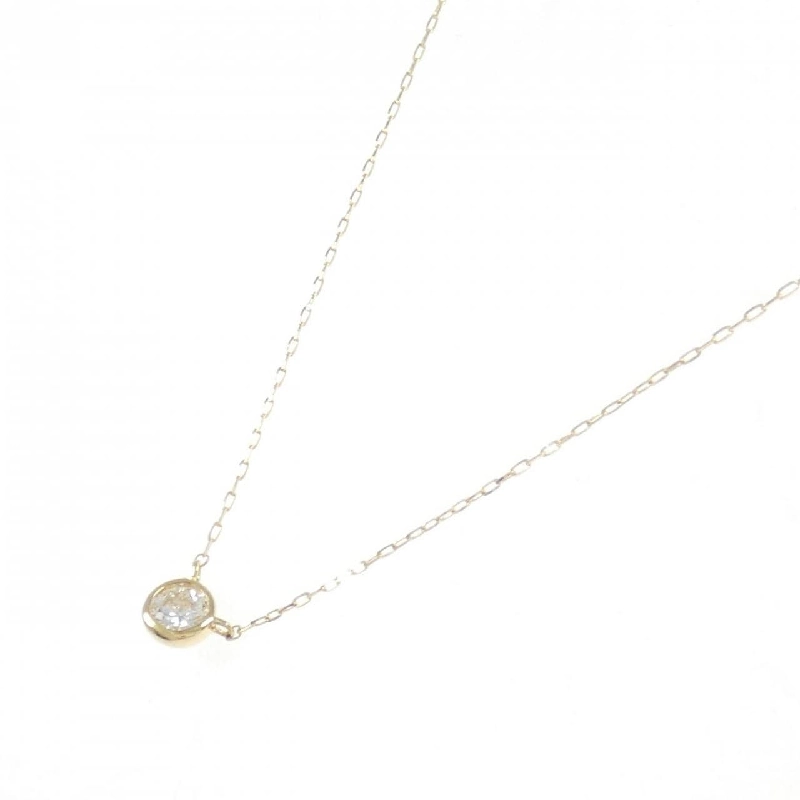 Dây chuyền kim cương K18YG 0.15CT - Hàng hiệu Chính hãng 862586