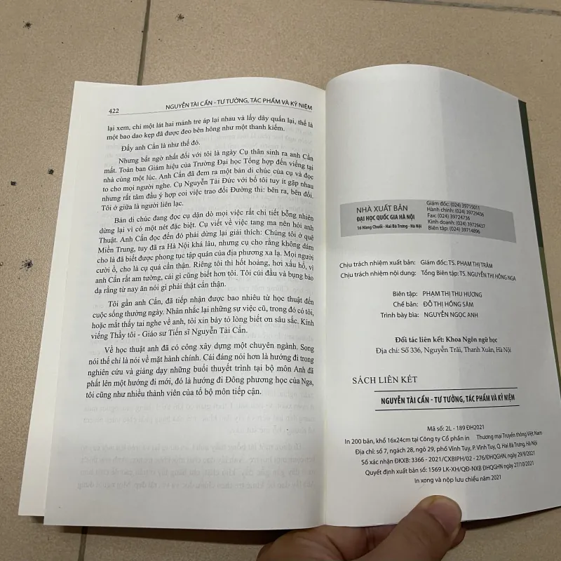 Nguyễn Tài Cẩn Tư tưởng Tác phẩm… và kỷ niệm (c) 990148