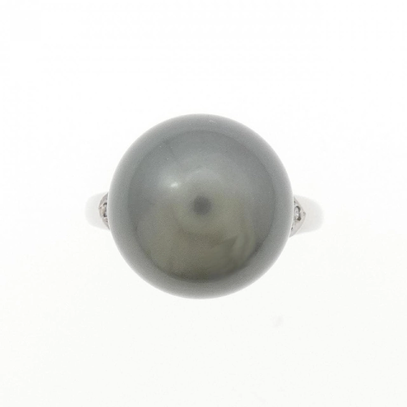 Nhẫn ngọc trai đen PT900 12.7mm - Hàng hiệu Authentic 847575