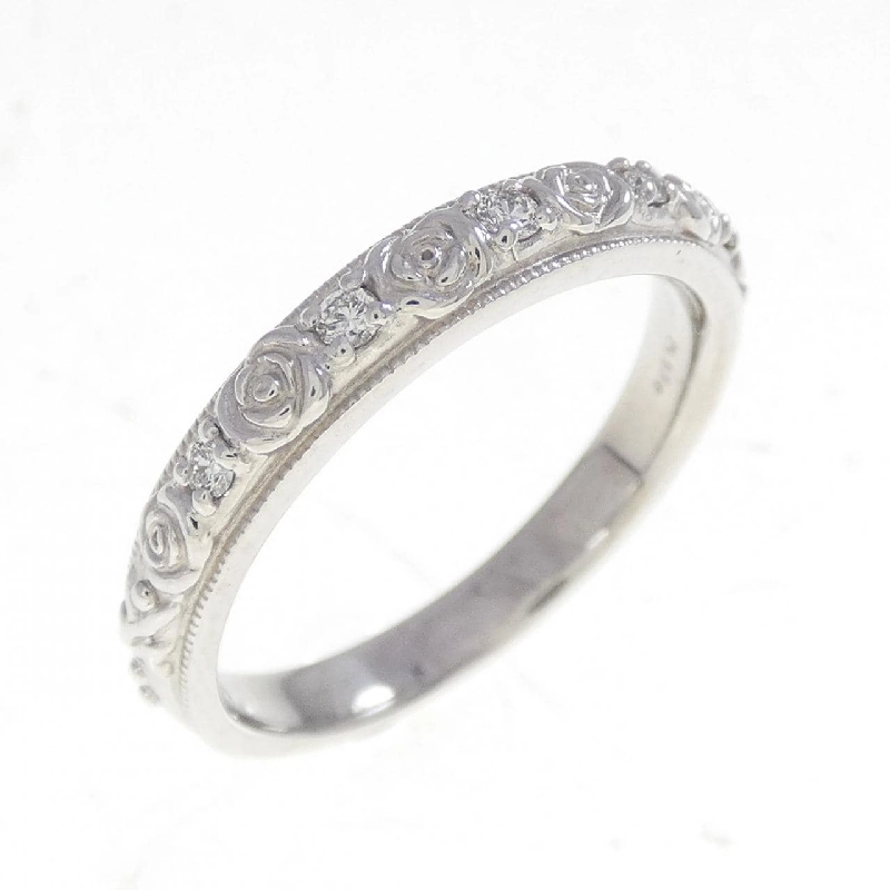 Nhẫn kim cương PT950 hồng 0.12CT - Hàng hiệu Authentic 847343