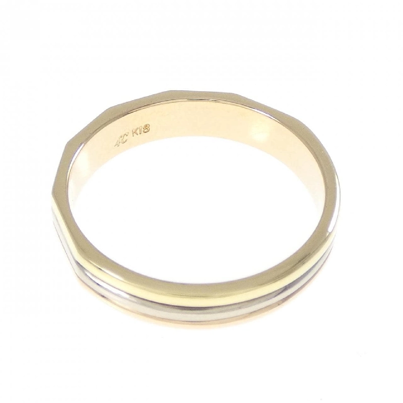 Nhẫn 4゜C K18 ba màu - Hàng hiệu Authentic 836600