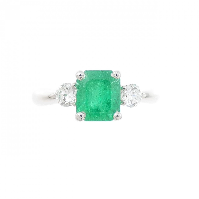 Nhẫn Emerald PT1000 1.09CT - Hàng hiệu Authentic 851889