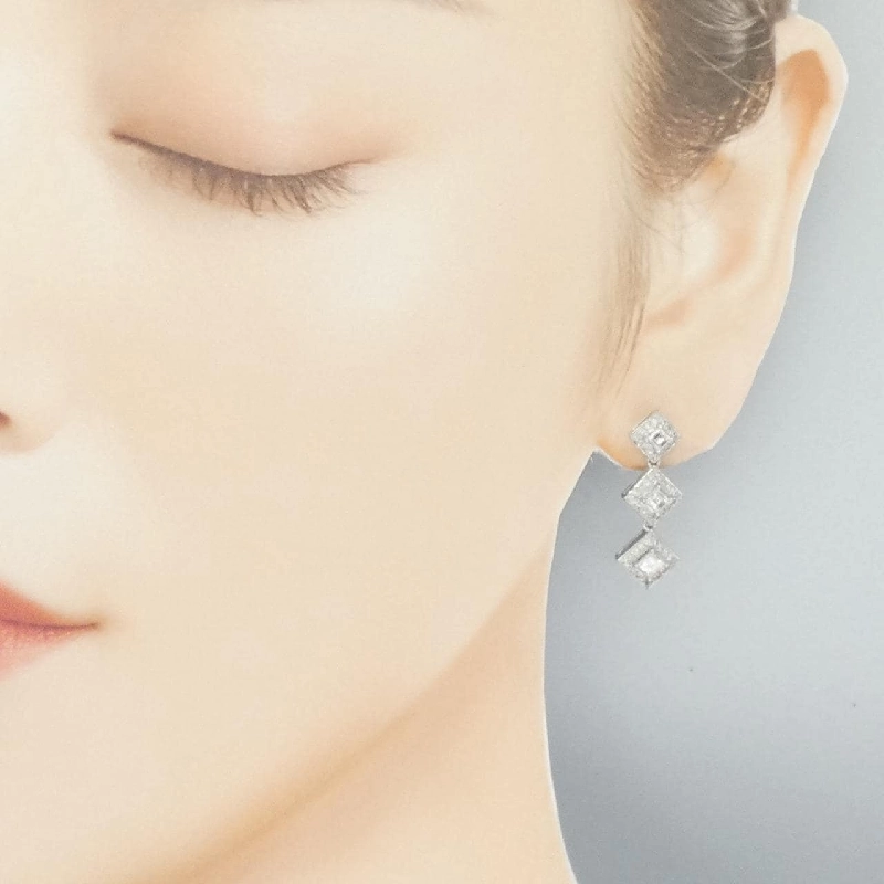 K18WG Bông tai kim cương 1.26CT - Hàng hiệu Chính hãng 869934