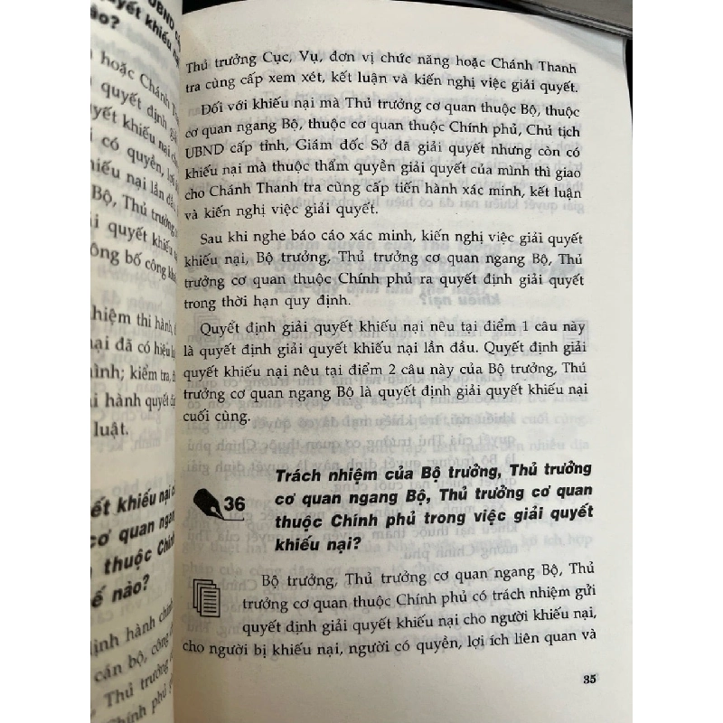 101 câu hỏi đáp về kiến thức pháp luật khiếu nại tố cáo - Nhiều tác giả 745089