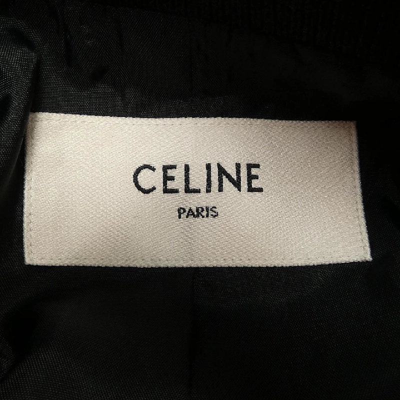 Áo khoác teddy in họa tiết nghệ sĩ satin CELINE 2V30H354Q - Hàng hiệu Authentic 892152