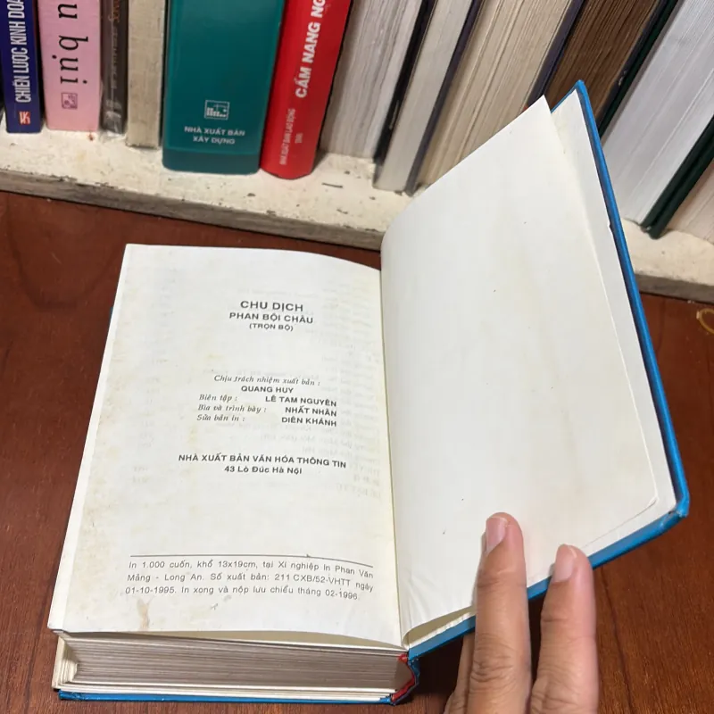 II Sách Huyền Học: Chu Dịch - Sào Nam Phan Bội Châu - 1996 777854