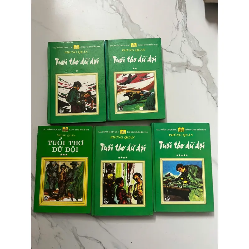 Tuổi thơ dữ dội (Trọn bộ 5 tập) - Phùng Quán - Tiểu thuyết lịch sử / Thiếu nhi 798687