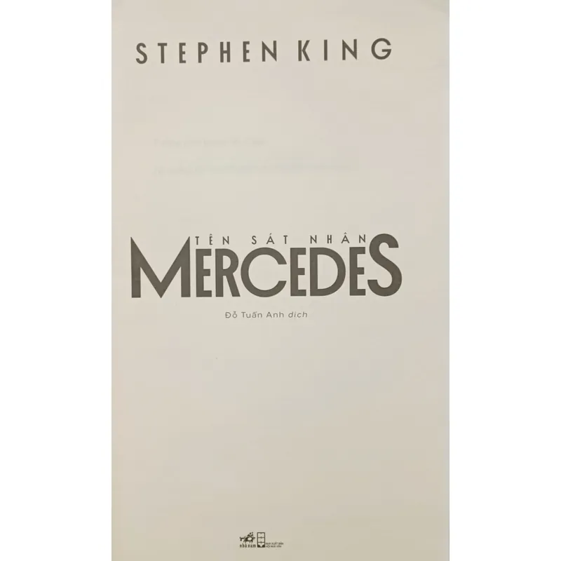 Tên sát nhân Mercedes (Stephen King) 602822