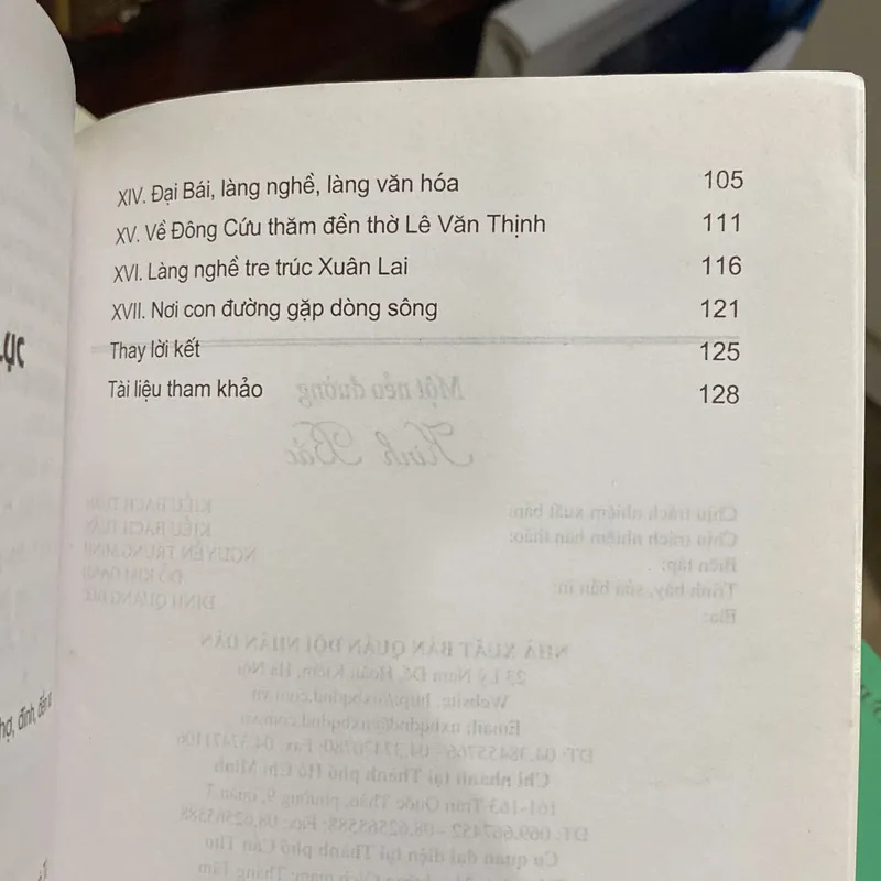 MỘT NẺO ĐƯỜNG KINH BẮC (SÁCH THAM KHẢO) 697760