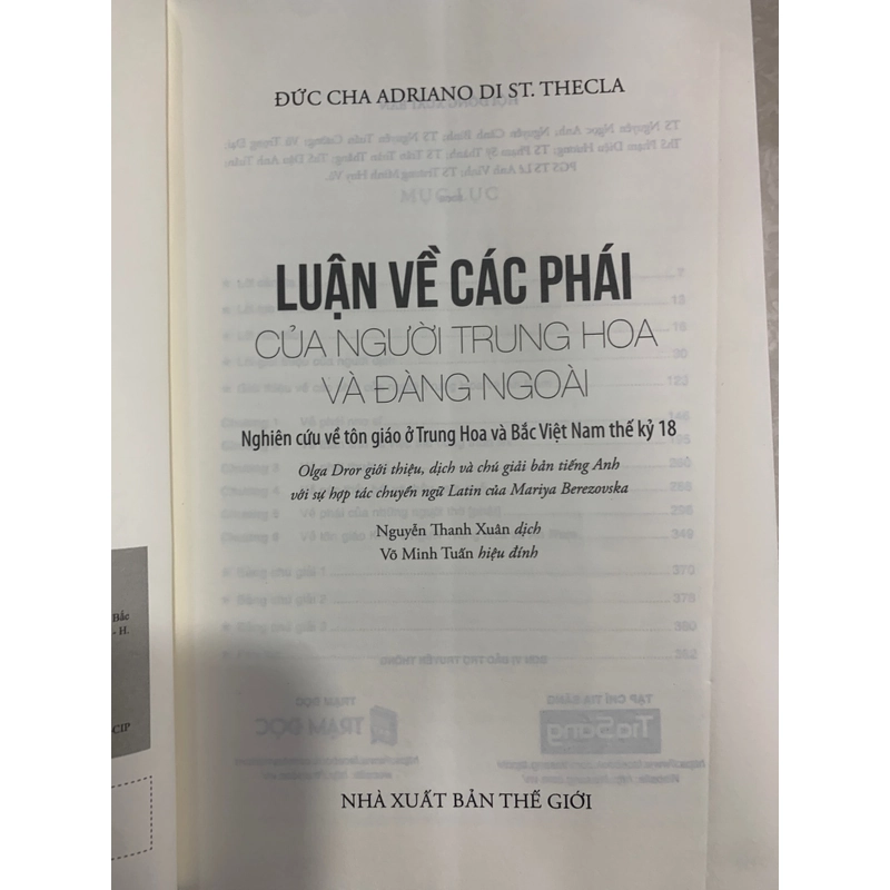 LUẬN VỀ CÁC PHÁI CỦA NGƯỜI TRUNG HOA VÀ ĐÀNG NGOÀI 533103