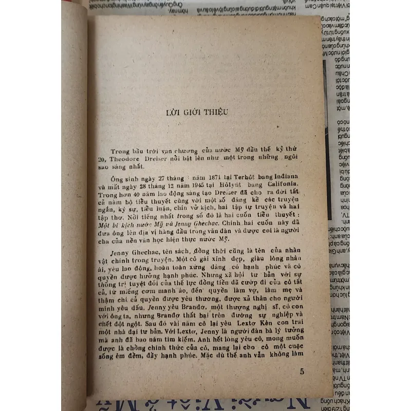 Jennie Gerhardt, nhà văn Mỹ Theodore Dreiser 703809