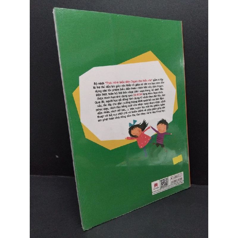Thực hành biểu diễn organ cho thiếu nhi tập 1 (kèm CD) Ths. Cù Minh Nhật mới 100% HCM.ASB0811 448118