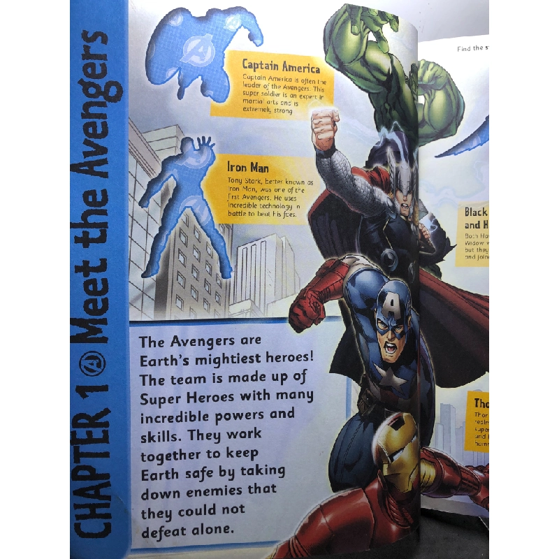 The Avengers MARVEL mới 80% bẩn bìa nhẹ DK HPB2707 NGOẠI VĂN 458507