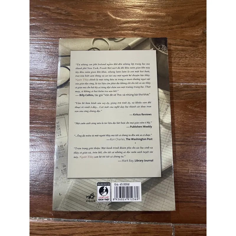 Người Thầy - Hồi ức của một nhà giáo Mỹ - Frank McCourt (6) 925663