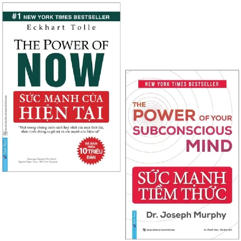 Combo Sách Sức Mạnh Tiềm Thức + Sức Mạnh Của Hiện Tại (Bộ 2 Cuốn) - Joseph Murphyc, Eckhart Tolle 742206