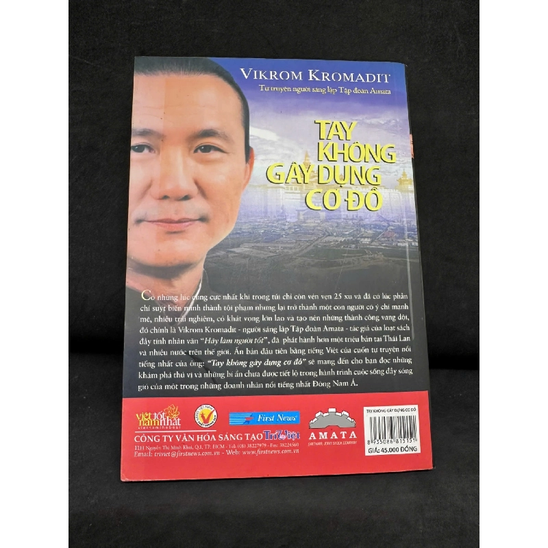 [Phiên Chợ Sách Cũ] Tay Không Gây Dựng Cơ Đồ, 2009 - Vikrom Kromadit H1809 SBM 701985