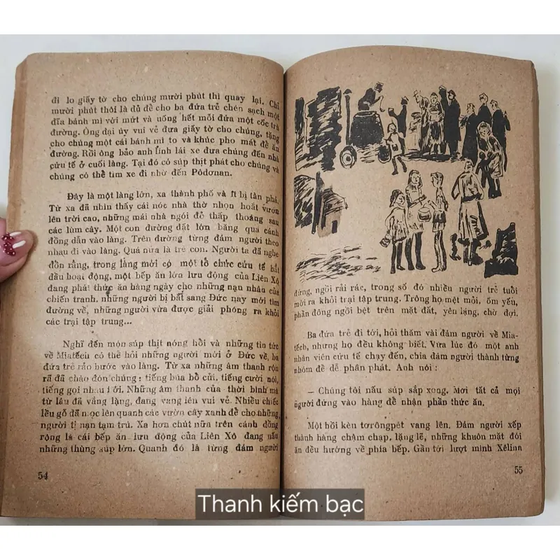 THANH KIẾM BẠC (tranh vẽ minh họa) - I. Serraillier 713101
